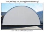 30'Wx40'Lx15'H hoop storage canopy